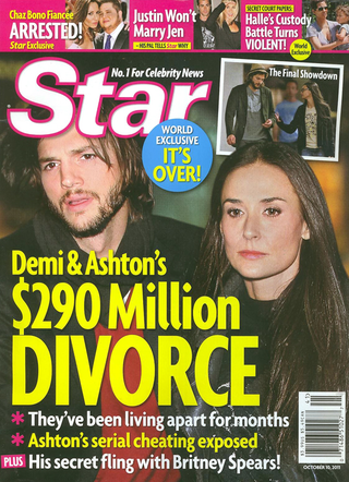 Illustration for article titled This Week In Tabloids: Ashton & Demi's Divorce Dramz